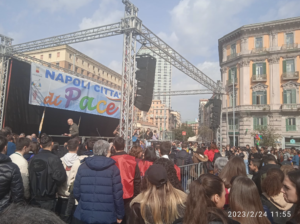 Manifestazione per la pace a Napoli